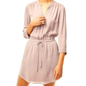 NWOT Babaton Silk Taupe Dress